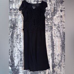 SL fashions beaded  dress size 8